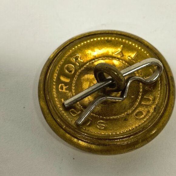 Vintage Superior Quality Nashville Police Tennessee Uniform Button Metal - Picture 4 of 6